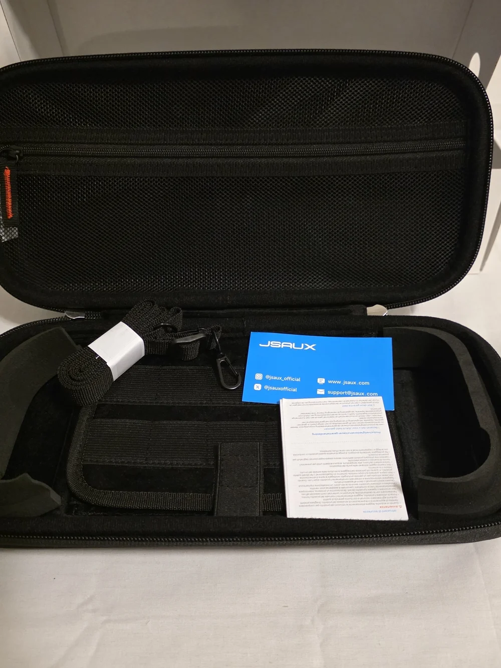 JSAUX Mega Carry Case Nintendo Switch 2 Travel Case Holds 20 Games Protection